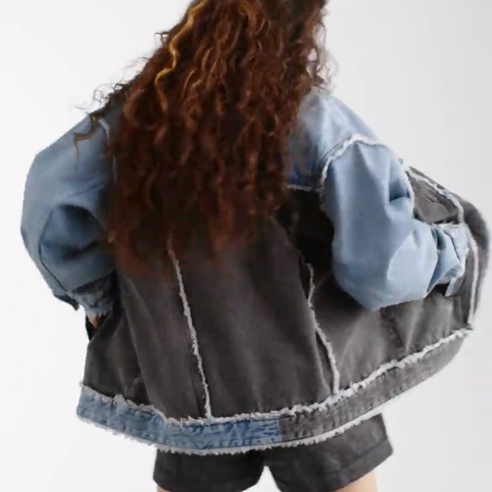 Boxy denim jacket - Picture 3 of 8